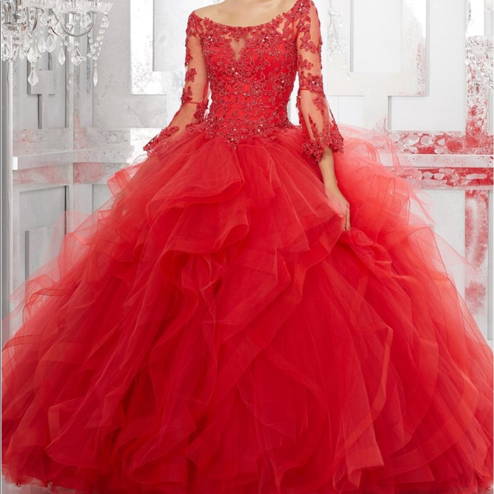 Red Ballgown